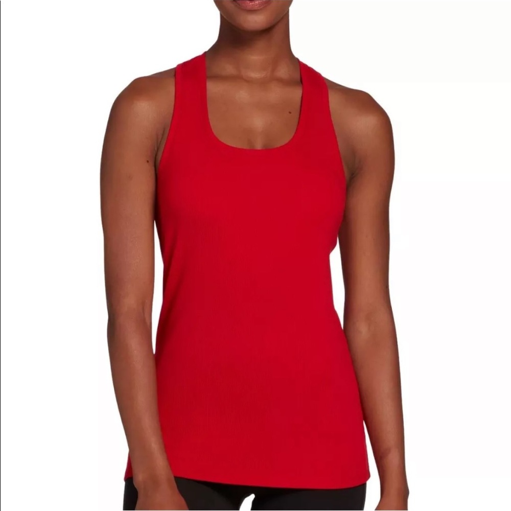 Brand New: DSG Rib Performance Racerback - Red